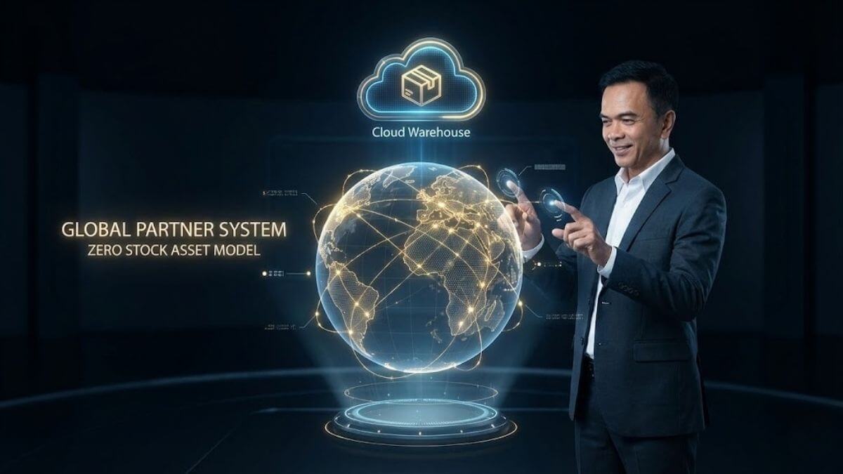 โมเดลธุรกิจ Global Partner System ที่ไม่ต้องสต็อกสินค้า เชื่อมต่อระบบจัดส่งทั่วโลก สร้างรายได้แบบ Leverage