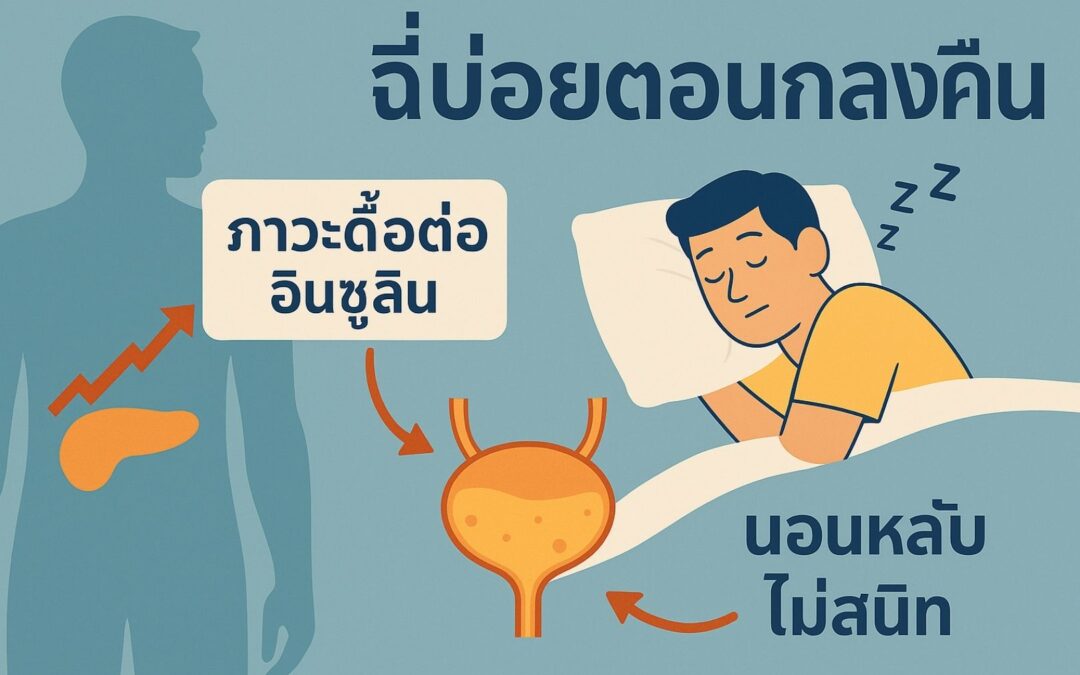 หยุดฉี่ตอนกลางคืนได้แล้ว – เมื่อรู้สาเหตุที่แท้จริง