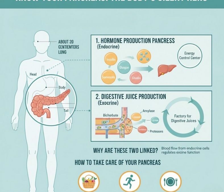ตับอ่อน ทำหน้าที่อะไร? รู้จัก 2 บทบาทสำคัญของฮีโร่เงียบในร่างกาย