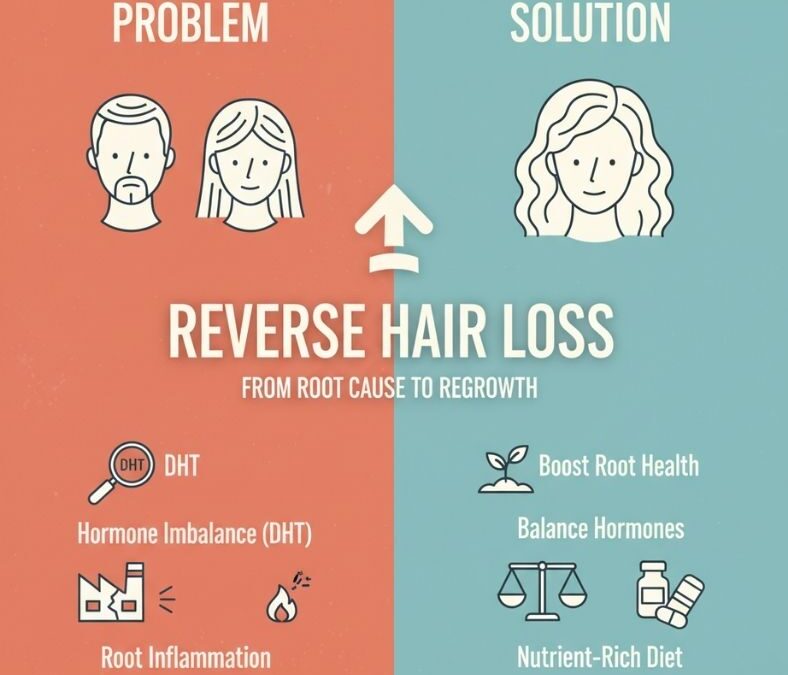 หยุดผมร่วง คืนผมหนา: เข้าใจสาเหตุที่แท้จริงและวิธีแก้ปัญหาจากต้นตอ