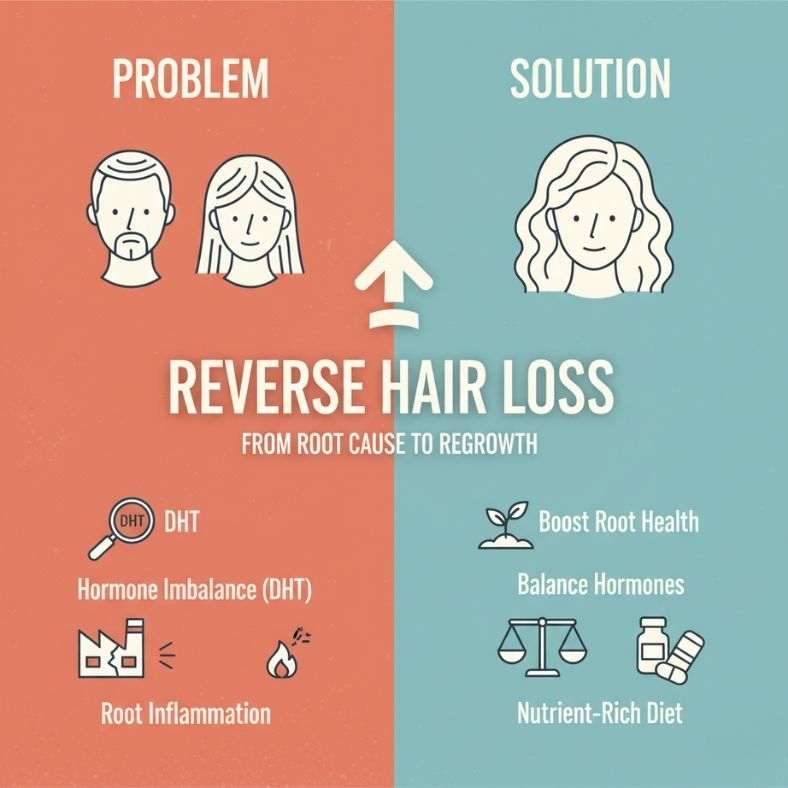 วิธีแก้ผมร่วง วิธีแก้ผมร่วง